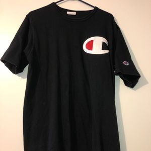 black champion shirt